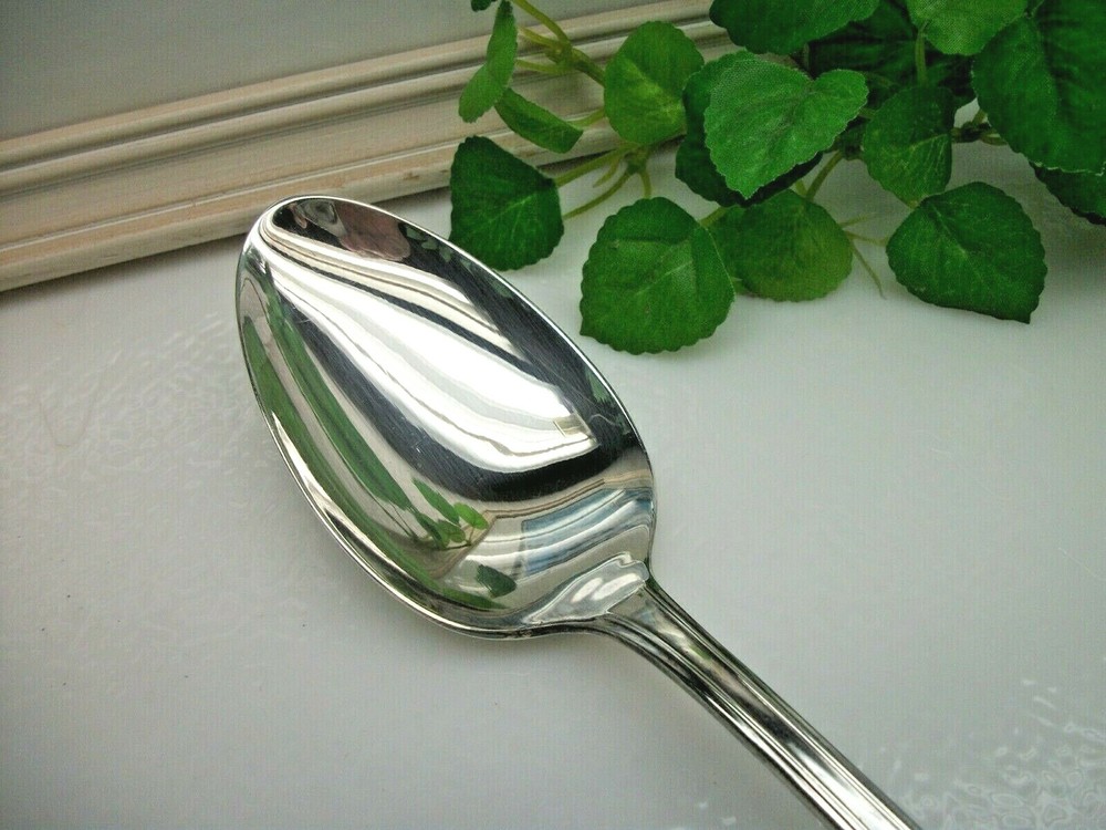 International Desire ROYAL PAGEANT Silverplate Solid Serving Spoon 1940