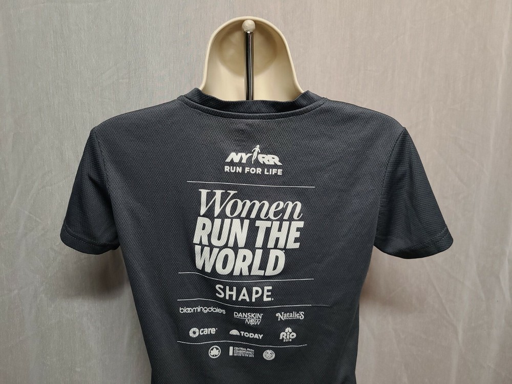 2016 More Shape Half Marathon Womens Small Gray Jersey