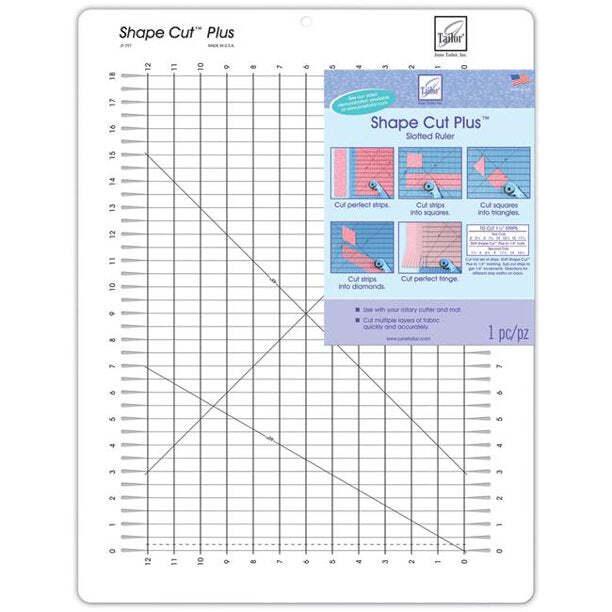 June Tailor Shape Cut Plus Slotted Ruler