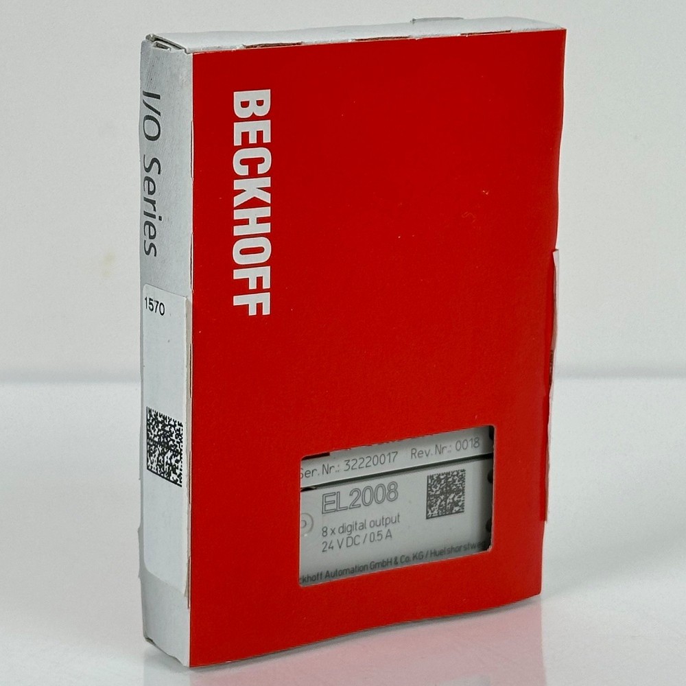 (NEW) Beckhoff EL2008 8-Channel Digital Output Terminal (USA Seller)