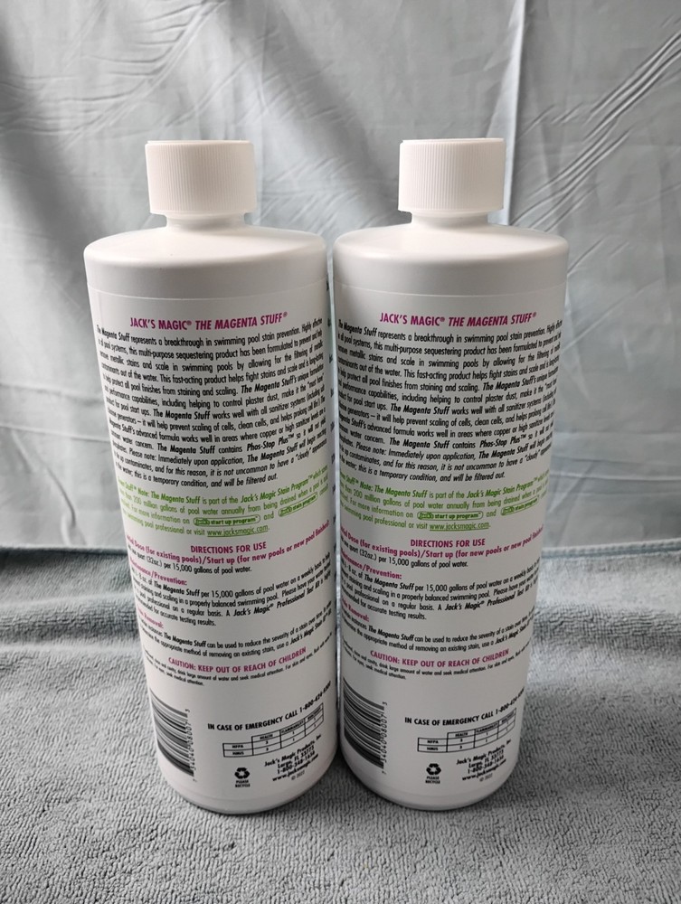 Jack's Magic The Magenta Stuff Size: 32 Ounce (Two Pack) (2)