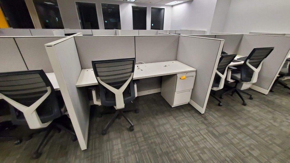 used All-steel office cubicles