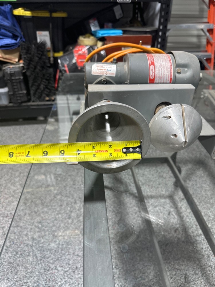 conduit bevel machine ID and OD bevel