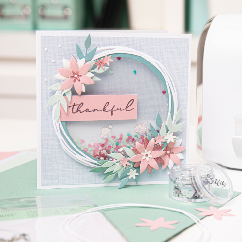 Sizzix "Winter Wreath" by Lisa Jones Thinlits Dies- 666026 MSRP $25