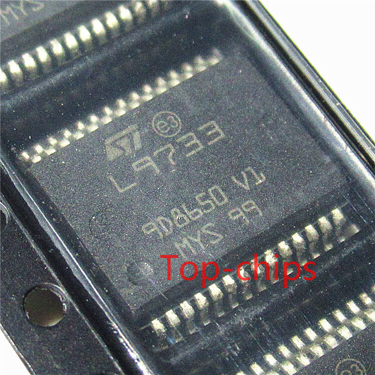 5PCS L9733 Encapsulation:SOP,Octal self configuring Low/High side driver