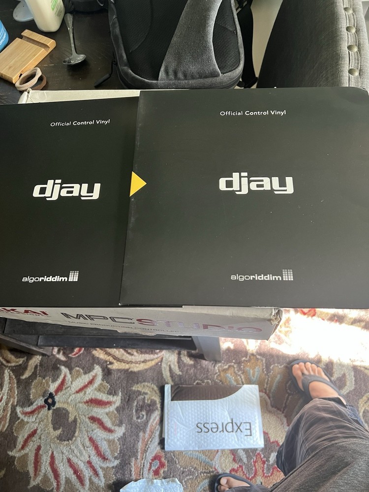 Algoriddim Control Vinyl for djay - Black