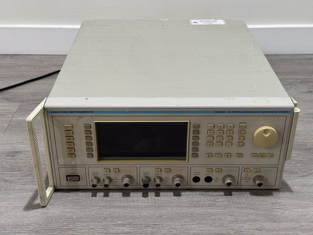 Marconi Instruments 2026 Multisource Generator 10kHz-2.4GHz
