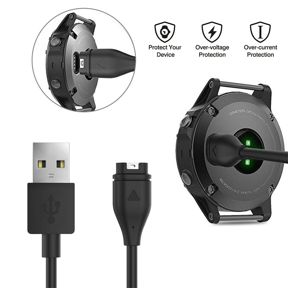 USB Charger Dock Data Sync Charging Cable For Garmin Approach S40/CT10 Bundle
