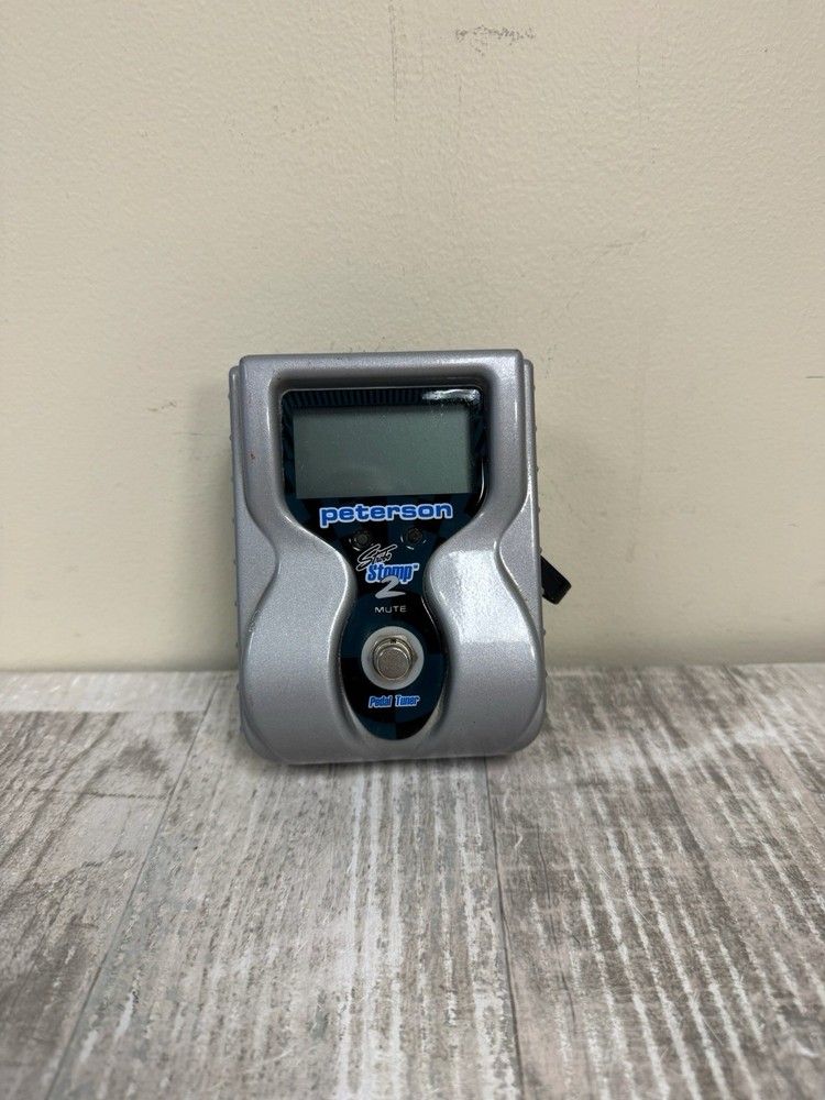 Peterson VS-S2 Strobostomp 2 Pedal Tuner Silver - Tested