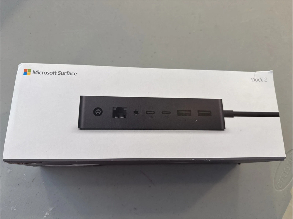Microsoft Surface Dock 2 Laptop Docking Station Black