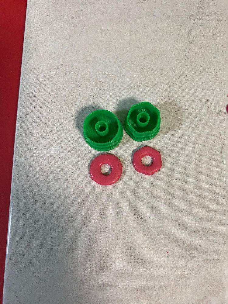 Polymer clay donut shape