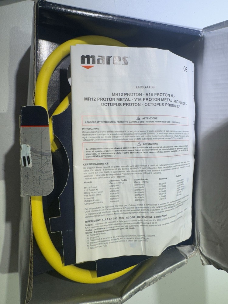 Mares Proton MR12 Octopus YL04