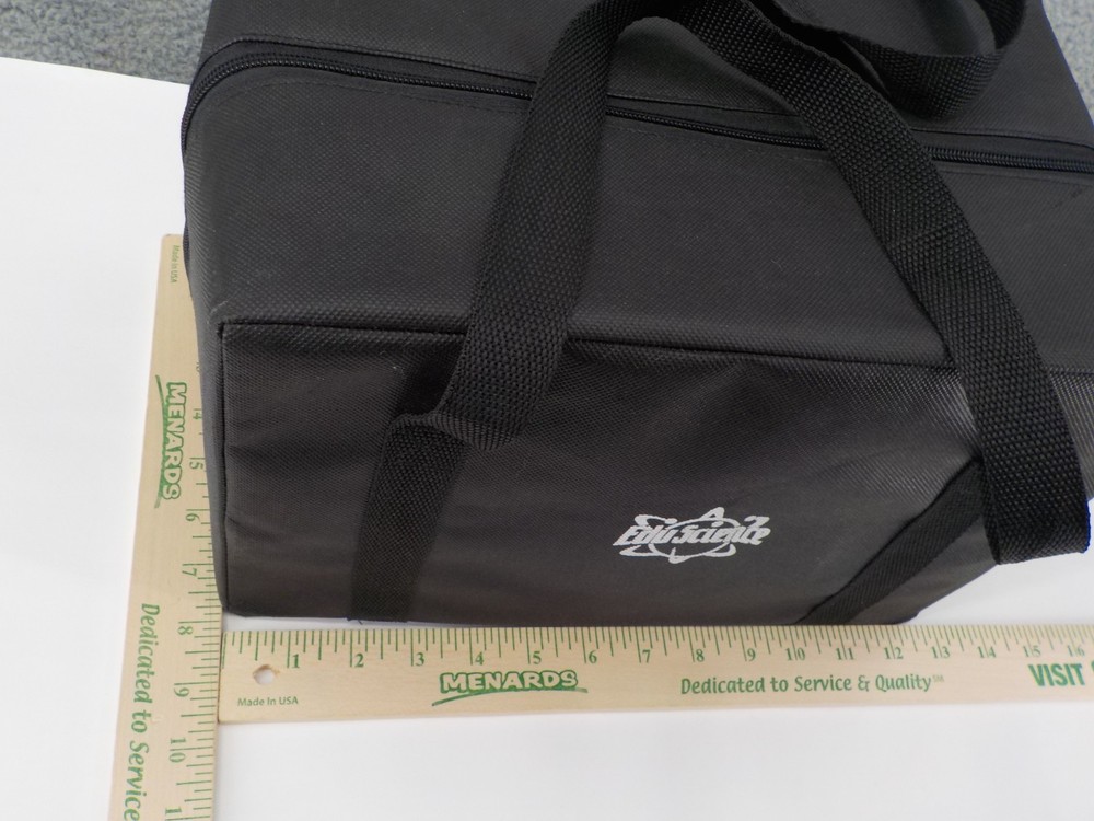 USED EDU SCIENCE STUDENT MICROSCOPE WITH CARRYING CASE SPECIMAN VIALS MSNG PCS