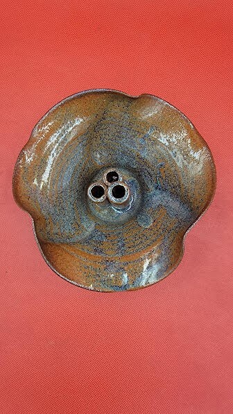 Classic 3 Steam Wavy stoneware ceramic studioPottery vase