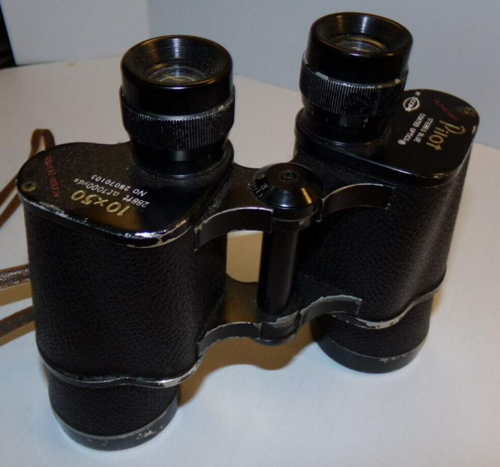 Pilot Flyweight 10x50 Binoculars, Black