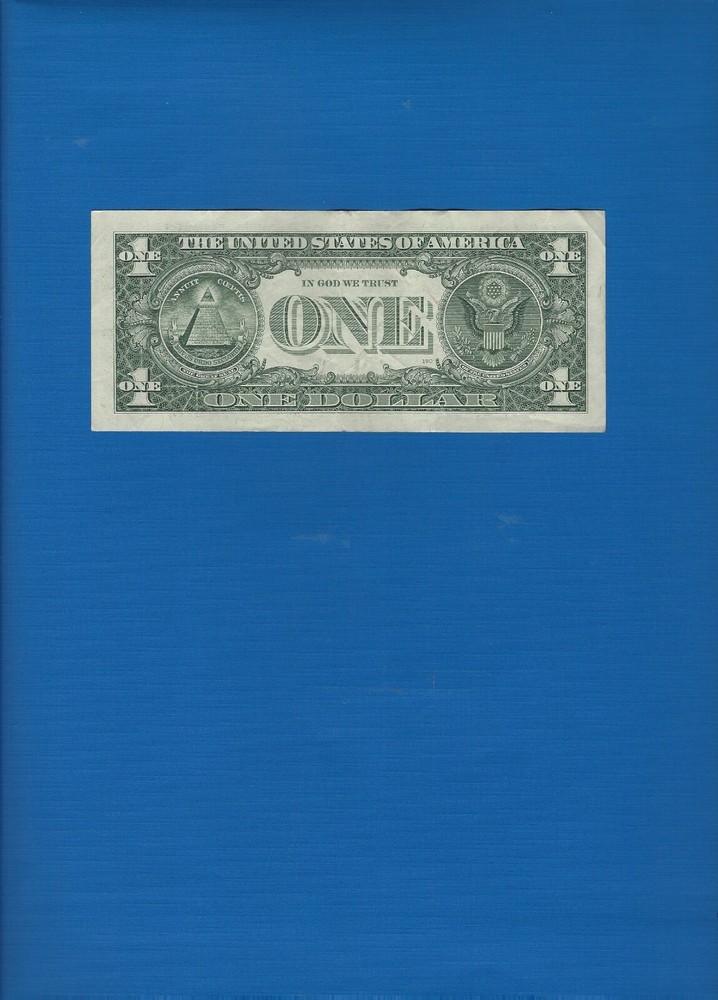 USA 2009 $1 Circulated Banknote District " F ". Nice condition.