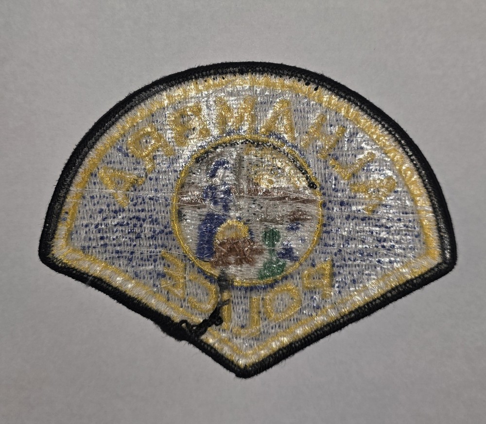 Used - Alhambra Police Patch