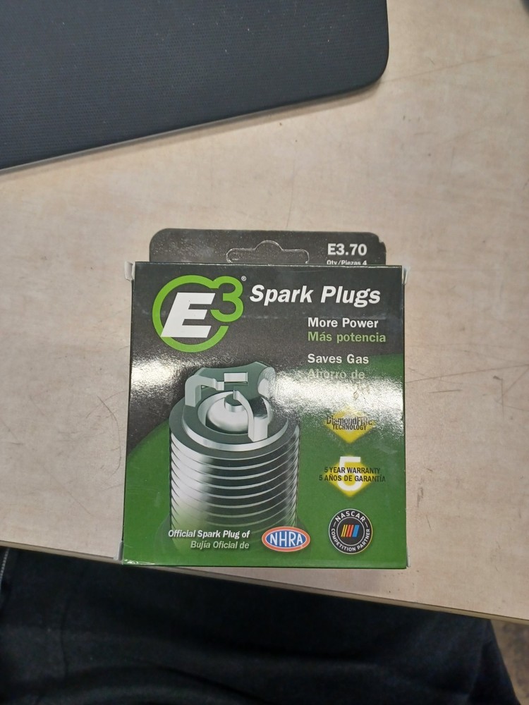4 Pack E3.70 Spark Plugs E3 MORE POWER
