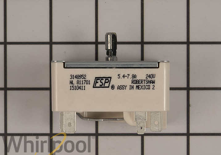 Whirlpool Surface Element Switch WP3148952 | Genuine OEM Part