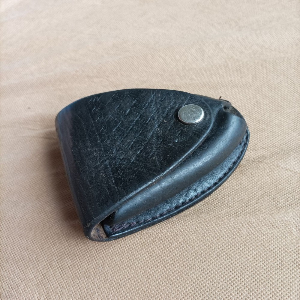 Vintage USSR leather Case for handcuffs