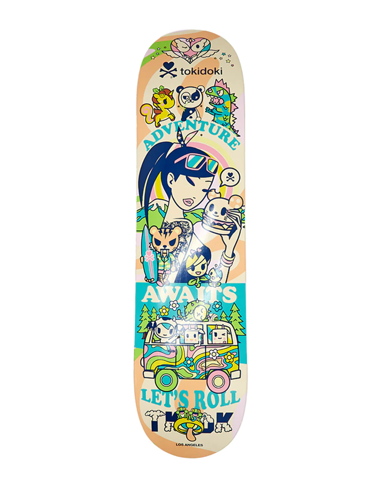 NEW tokidoki Adventure Awaits Skate Deck