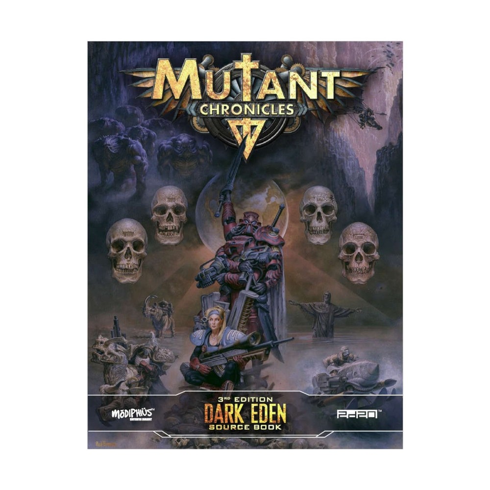 Modiphius RPG Dark Eden Sourcebook (3rd Ed) VG+