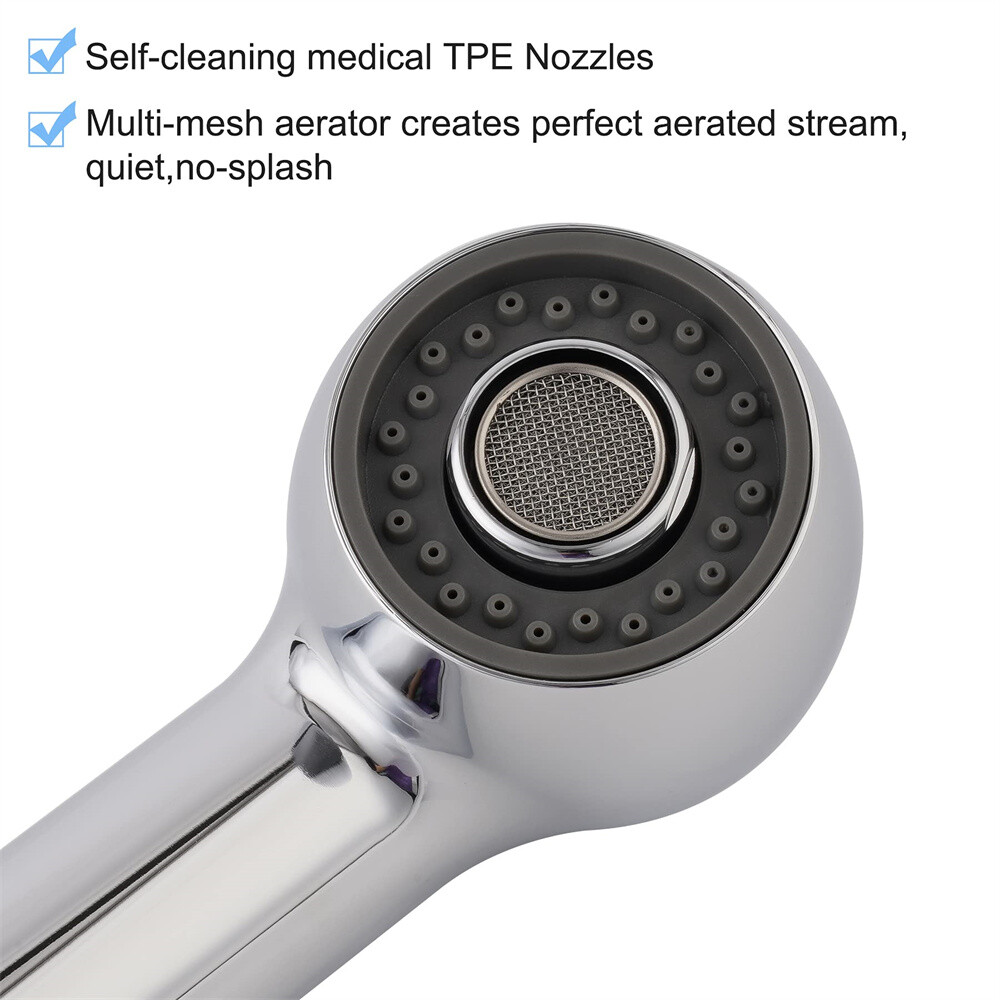 Replacement Sprayer Pull Out Spray Head for Kitchen Sink Pull-Down Faucet G1/2