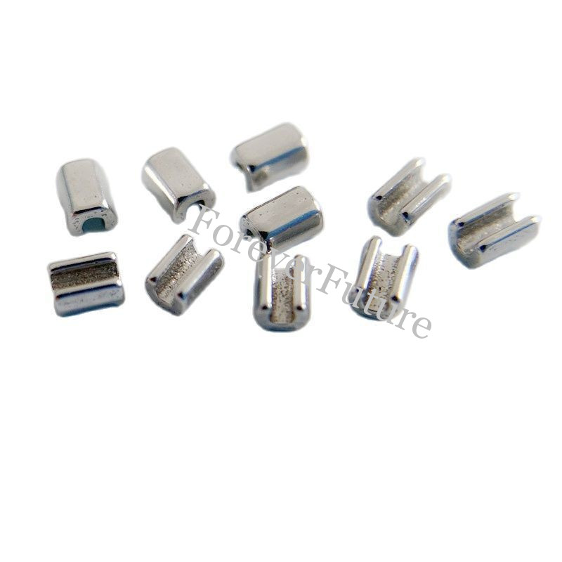 100Pcs Dental Orthodontic Crimpable Mini Stops Crimpable Hooks Stops Stainless