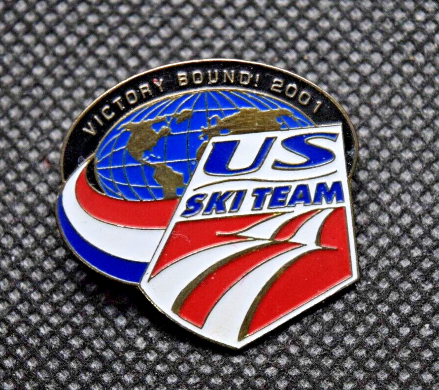 USA Ski Team 2001 Victory Bound Ski Pin