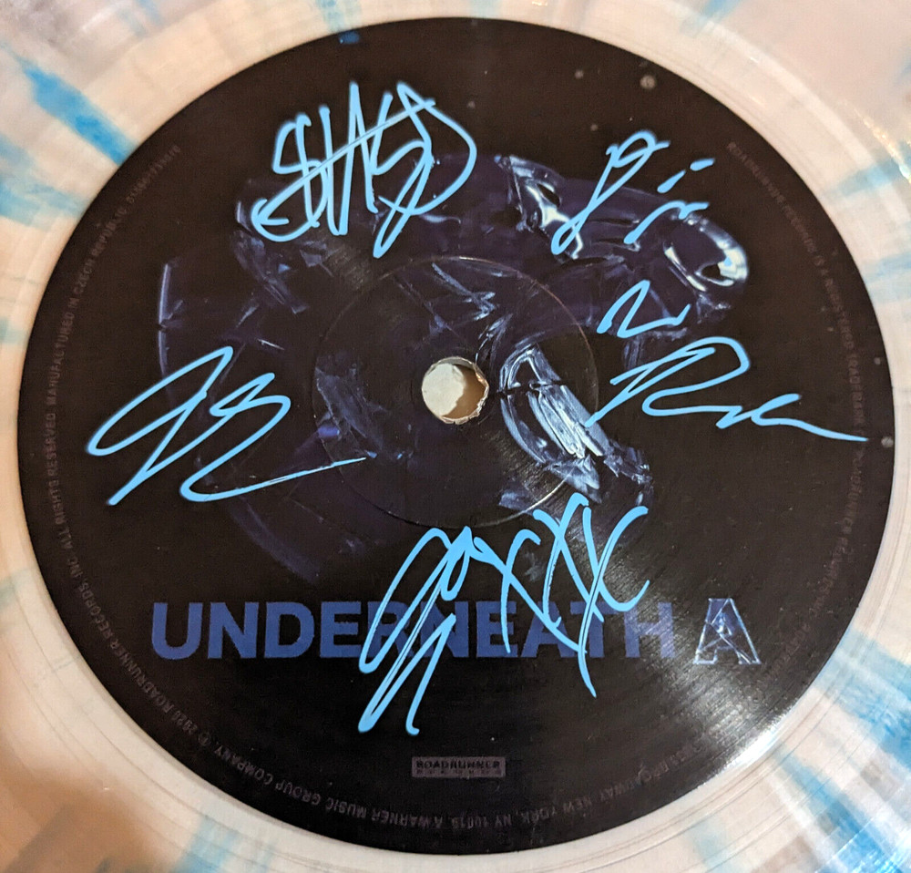 CODE ORANGE signed UNDERNEATH LP RECORD kids METALCORE jami morgan + 4 COA