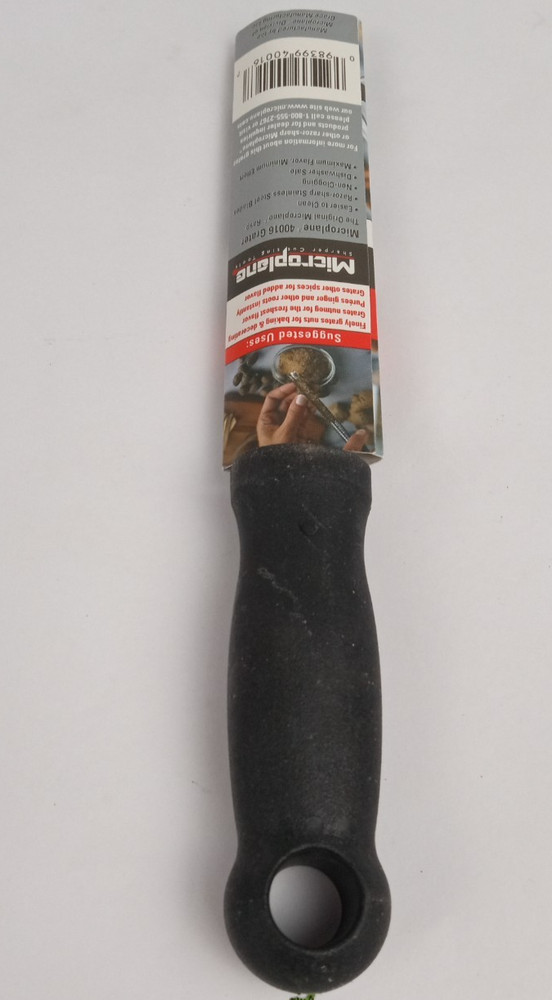 The Original Microplane Spice Grater, Sharper Cutting Tools Model 40016
