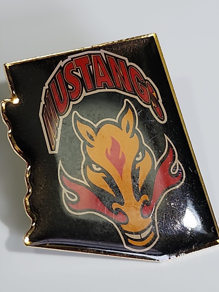 Phoenix Mustangs Hockey Lapel Hat Jacket Pin