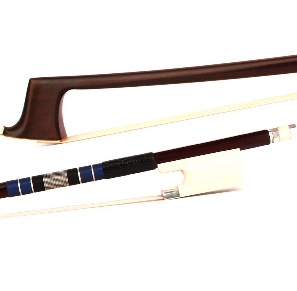 Superb Pro Master Antique Pernambuco Violin Bow 4/4 Value White Frog Silver Fast