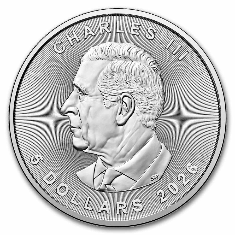 2026 Canada 1 oz Silver Maple Leaf (MintDirect® Single)