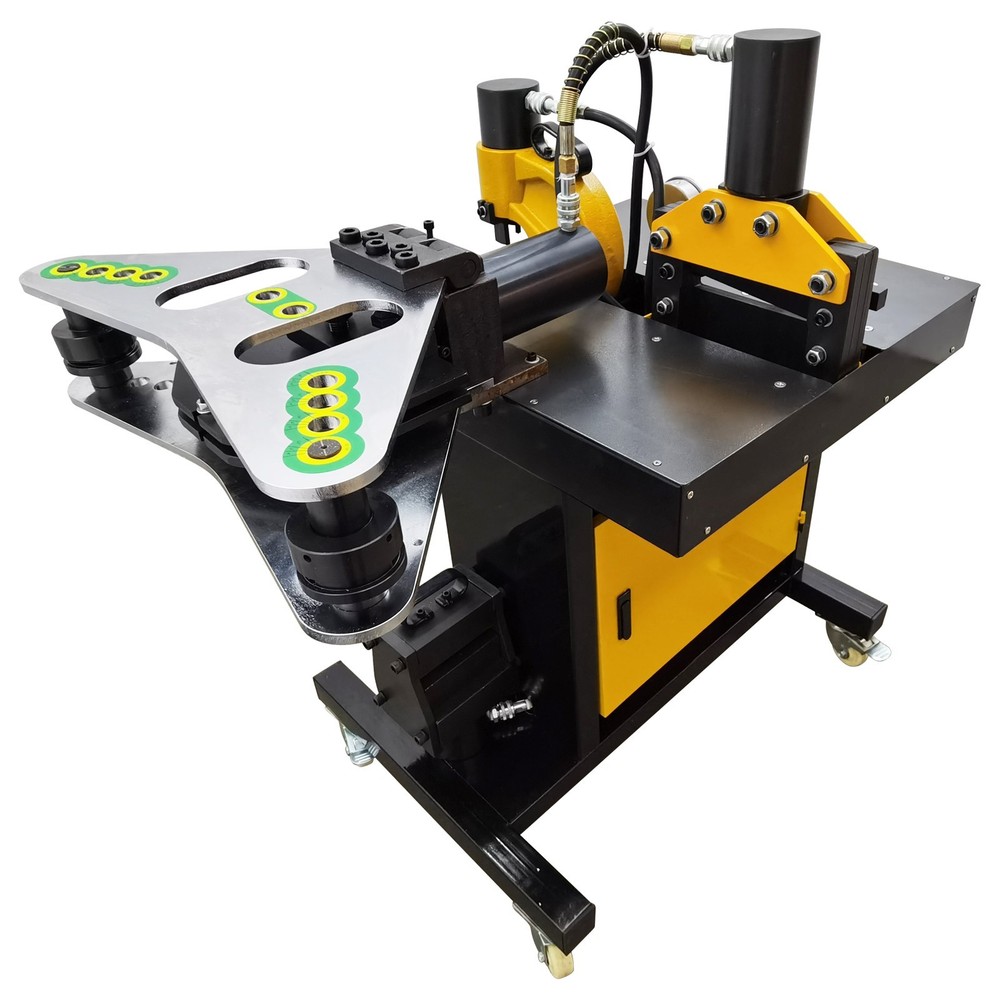 5-in-1 Bus Processing Machine-Shearing/Punching/Flat(Vertical)Bending/Knurling