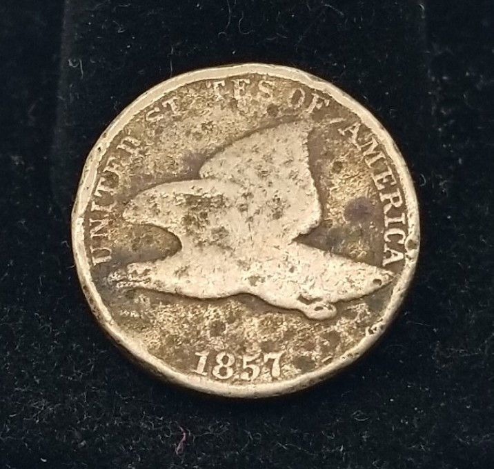 1857 Flying Eagle Cent #20552