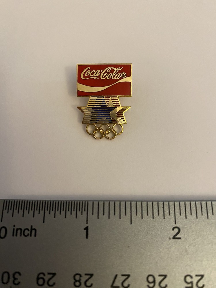 Coca Cola Olympic Lapel Pin P163