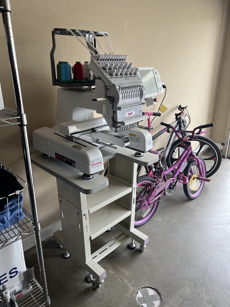 swf mas-12 embroidery machine multi needle