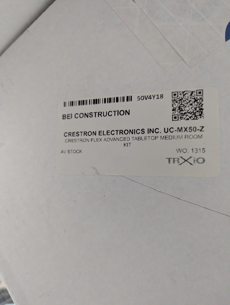 Crestron UC-MX50-Z-KIT Flex Advanced Tabletop Video Conference System