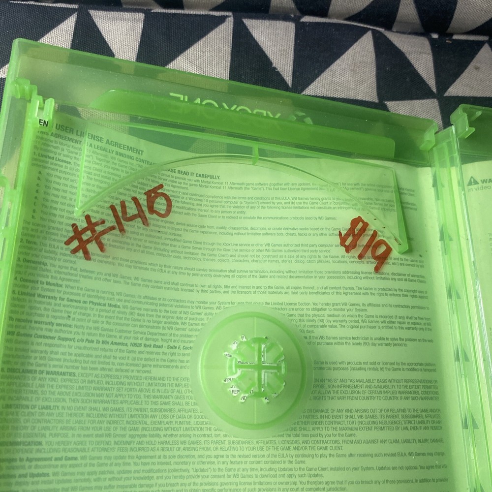 Mortal Kombat 11: Aftermath Kollection Xbox One - Case Only