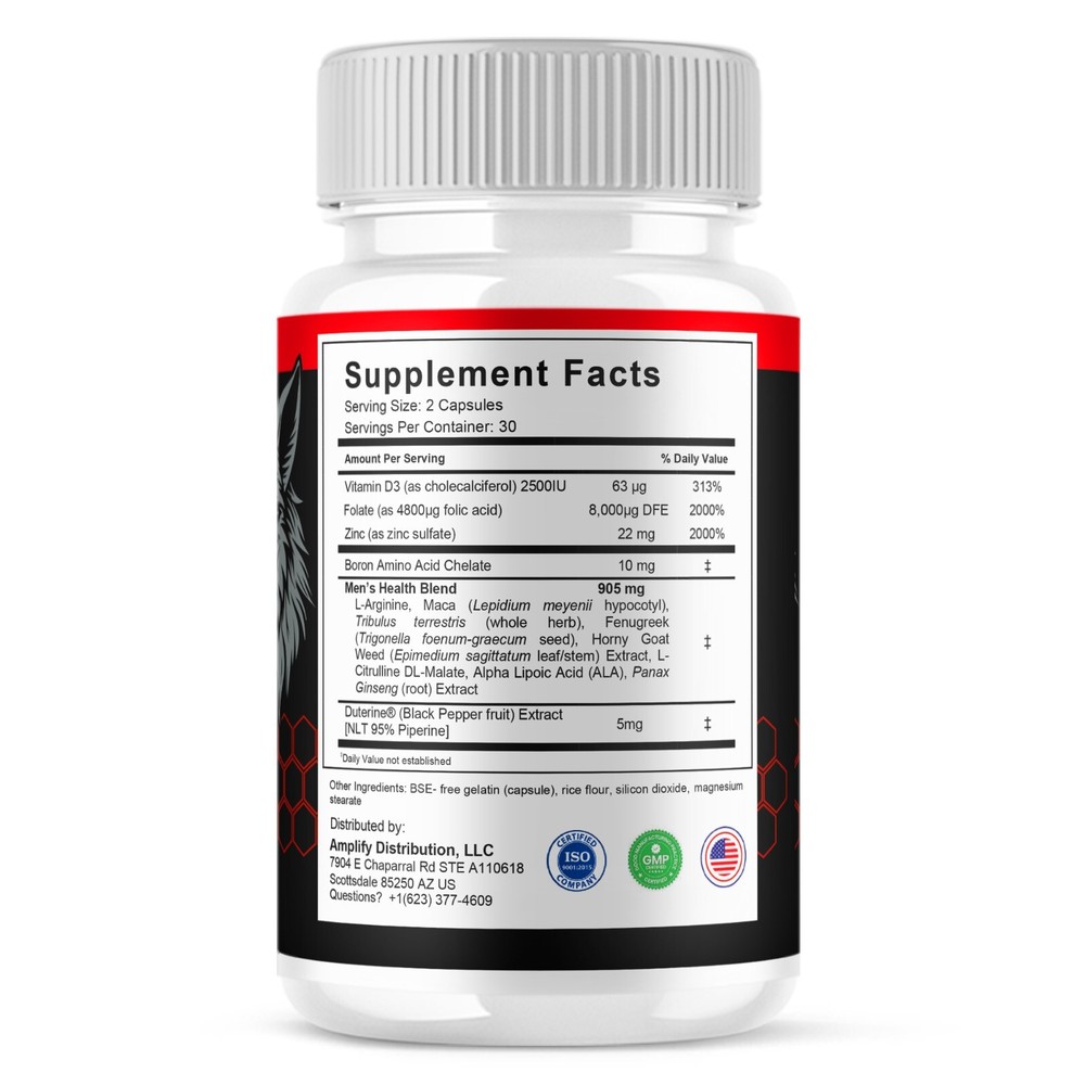 Beast Force Pills BeastForce Maximum Performance Formula (60 Capsules)