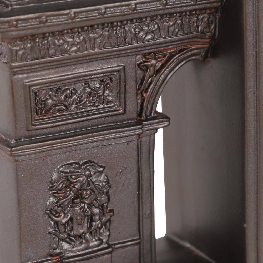 Dark Brown Arc De Triomphe Bookends