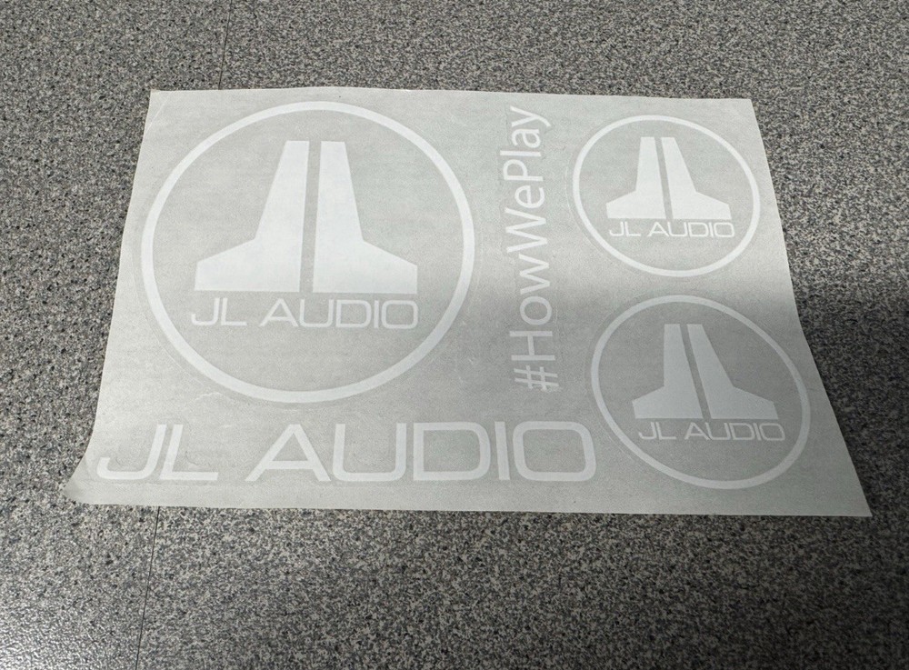 JL Audio Sticker