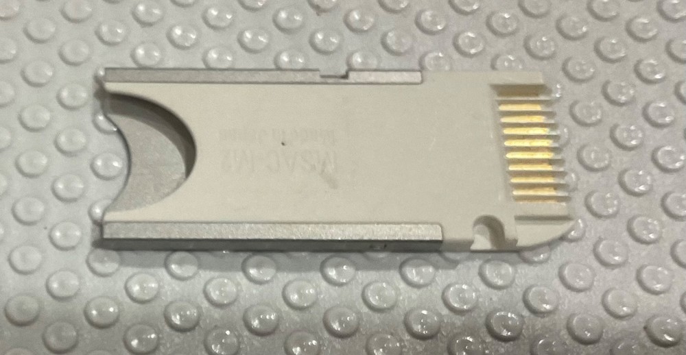 Sony Memory Stick Duo Adaptor MSAC-M2 Original Used Condition
