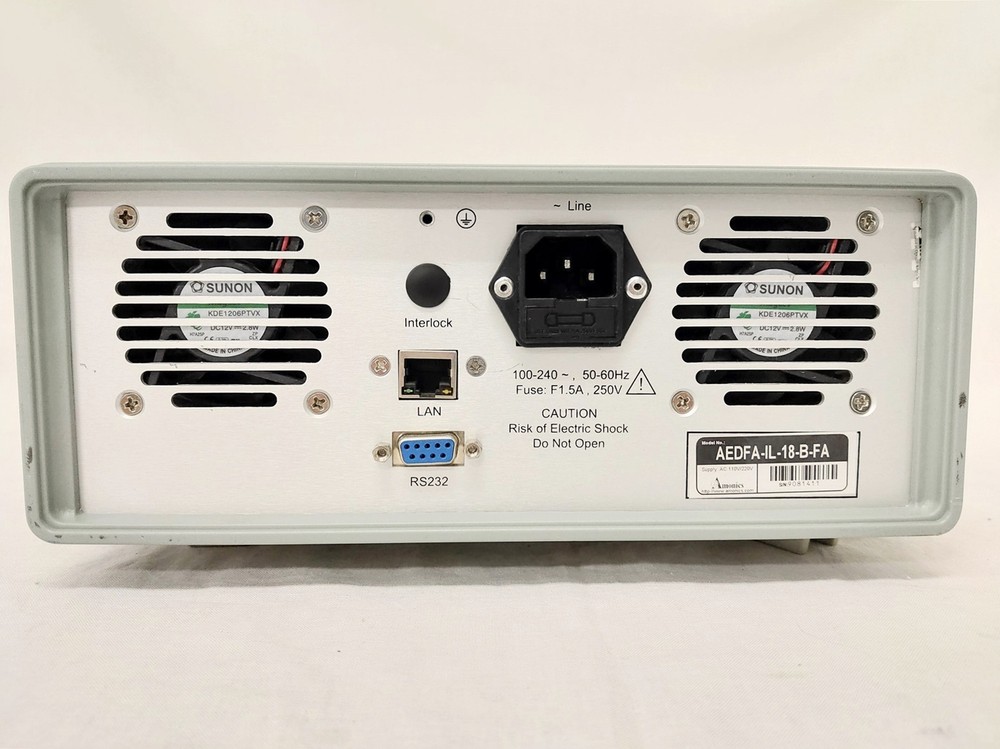 Amonics AEDFA-IL-18-B-FA EDFA C-Band Amplifier