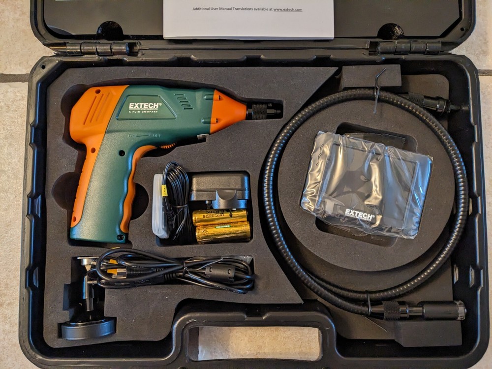 ExTech BR200 Video Borescope/Wireless Inspection Camera