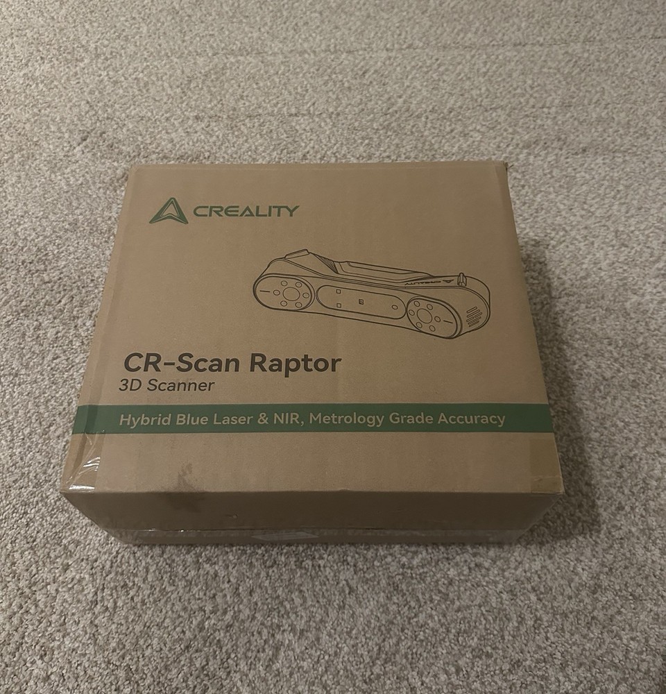 Creality CR-Scan Raptor Handheld 3D Scanner Hybrid Blue Laser & NIR