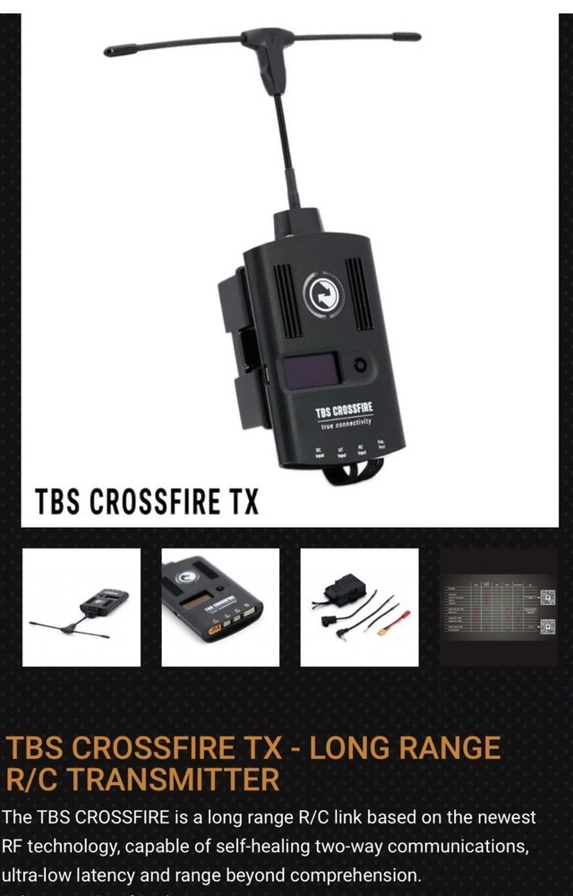 TBS Crossfire Tx Long Range Radio Transmitter