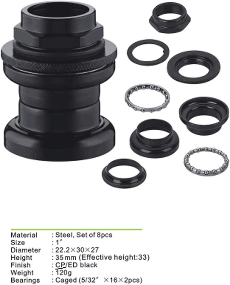 26" Single Springer Suspension Fork 1" Threaded Spring Fork &1" Threaded Headset