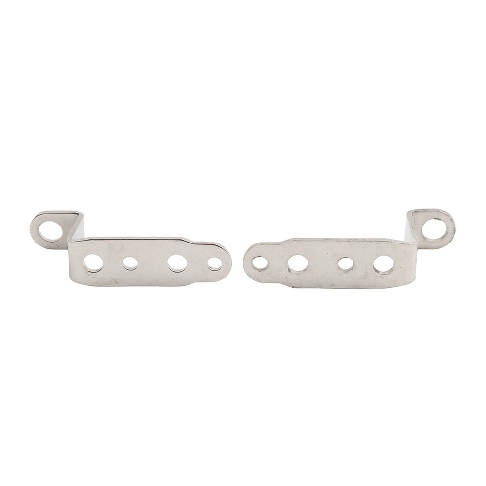 2x Silver Mounting Bracket Fog Driving Light Bracket Headlight Support Holder